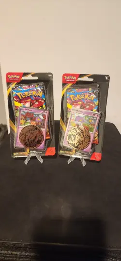 Pokemon Mega Evolution Checklane Pack Blister Set - Drifloon + Drifblim - Image 1