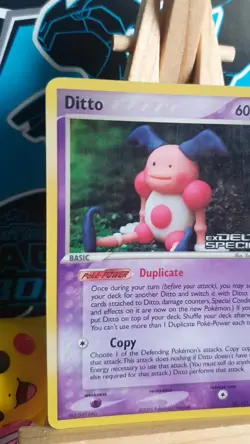 Ditto Mime 38/113 - Reverse Holo EX Delta Species - Yuka Morii - Pokemon - MP - Image 2