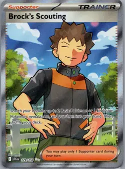 Brock's Scouting Ultra Rare SV09: Journey Together 179/159 NM - Image 1