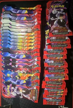 Pokemon Destined Rivals Booster Box 36x loose Sleaved Booster Packs -New/ Sealed - Image 1
