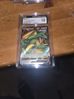 Pokemon 2021 Rayquaza v Evolving Skies #193/203 CGC Gem Mint 10 - Image 1