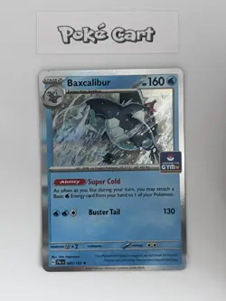 Pokemon TCG baxcalibur Gym Stamp Asia Exclusive PAL 060/193 - Image 1