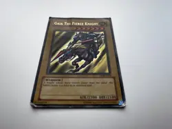 GAIA THE FIERCE KNIGHT YU-GI-OH! ULTRA RARE LOB-E004 HP - Image 3
