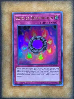 Yugioh Ring of Destruction LCKC-EN050 Ultra Rare 1st Ed NM - Image 1