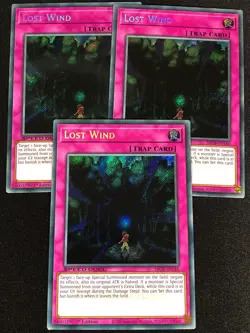 Yugioh Lost Wind SBCB-EN146 1ST SECRET x3 (NM) - Image 1