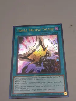 YUGIOH- Triple Tactics Talent - RA01-EN063 - Ultra Rare - 1st Edition - Image 2