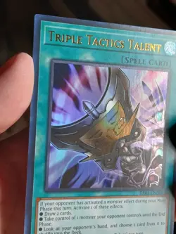 YUGIOH- Triple Tactics Talent - RA01-EN063 - Ultra Rare - 1st Edition - Image 3