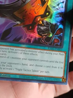 YUGIOH- Triple Tactics Talent - RA01-EN063 - Ultra Rare - 1st Edition - Image 4