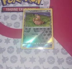 Pokemon TCG Hidden Fates Farfetch'd 45/68 Reverse Holo Uncommon Card - Image 1