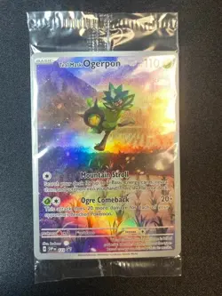 Teal Mask Ogerpon 123 Sv: Scarlet & Violet Promo Cards Holo - Image 1