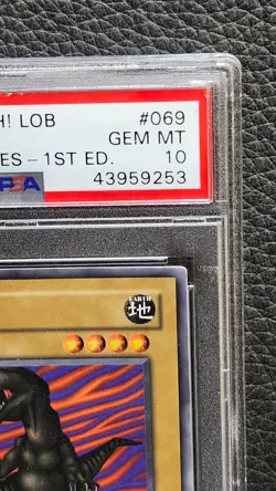 Yu-Gi-Oh Card - LOB-069 - URABY 1st Edition - GEM MINT PSA 10 - Image 4