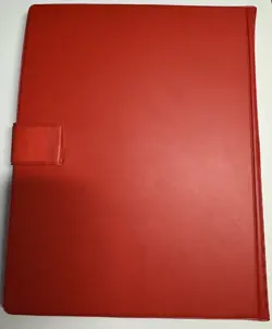 Pikachu Gotta Catch 'Em All Red 4-Pocket Card Binder - Vintage 1999 - Image 2