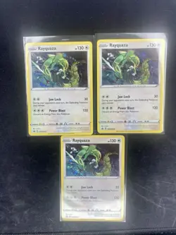 Rayquaza SWSH029 SWSH: Sword & Shield Promo Cards Holo Lot Of 3! - Image 1