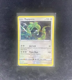 Rayquaza SWSH029 SWSH: Sword & Shield Promo Cards Holo Lot Of 3! - Image 4