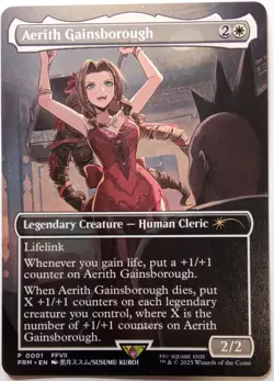 Aerith Gainsborough card - Image 1