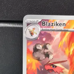 Blaziken 192/182 Illustration Rare Destined Rivals Pokemon Holo Near Mint Card - Image 2