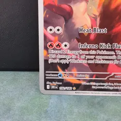 Blaziken 192/182 Illustration Rare Destined Rivals Pokemon Holo Near Mint Card - Image 4