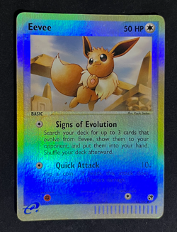 Pokemon Eevee TCG EX Sandstorm Reverse Holo Card 63/100 - LP - Image 1