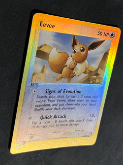 Pokemon Eevee TCG EX Sandstorm Reverse Holo Card 63/100 - LP - Image 3