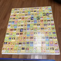 Pokemon Vintage Team Rocket Card Lot of 154 Cards WOTC LP - LP+ Vtg Nintendo TCG - Image 1