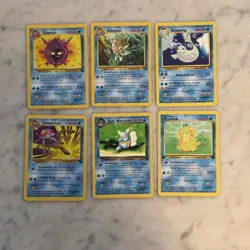 Vintage Pokemon Cards. All First Edition Or Uncommon, 35 Cards, NM WOTC. - Image 2