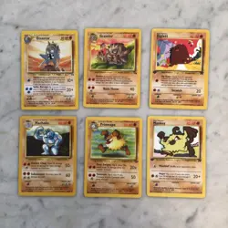 Vintage Pokemon Cards. All First Edition Or Uncommon, 35 Cards, NM WOTC. - Image 4