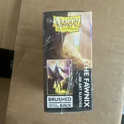 DRAGON SHIELD Fawnix brushed art 100 CARD SLEEVES DECK PROTECTORS MTG Pokemon - Image 4