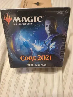 MTG Magic Core Set 2021 Prerelease Box Factory Sealed 6 Packs 1 Promo - Image 1