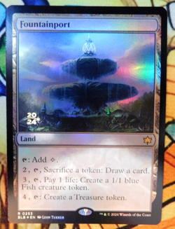 Fountainport - Foil - Prerelease - NM (just opened) - Bloomburrow - Image 1