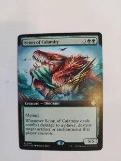Scion of Calamity (Extended Art) Commander: the Lost Caverns of Ixalan Regular - Image 1