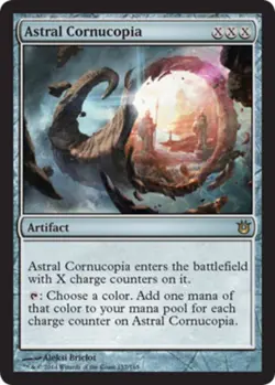 1x Astral Cornucopia Moderate Play MTG Magic - Kid Icarus - - Image 1