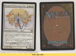 Myojin of Cleansing Fire Magic: Champions Kamigawa #35 2004 READ 2p6 - Image 3