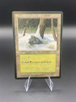MTG Snow-Covered Forest Ice Age ICE Magic The Gathering - Image 1