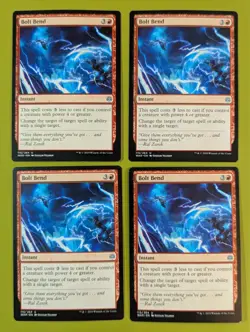 Bolt Bend x4 War of the Spark 4x Playset Magic the Gathering MTG - Image 1