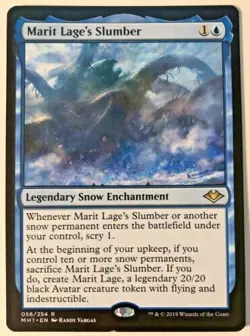 MTG Marit Lage's Slumber Modern Horizons 056/254 Regular Rare - Image 1