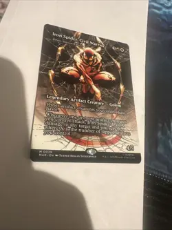 Iron Spider Civil Warrior 0039 Regular Borderless Marvels Spider-Man - Image 1