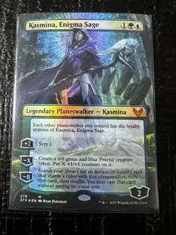 MTG Kasmina, Enigma Sage Strixhaven: School of Mages 279 Foil Mythic - Image 1