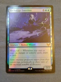 Archmage Emeritus Strixhaven: School of Mages Foil - Image 1