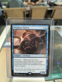 Displacer Kitten Commander Legends: Battle for Baldur's Gate Regular Mtg - Image 1