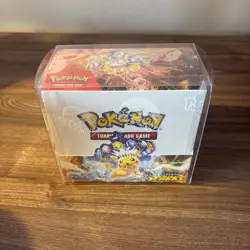 Pokemon Surging Sparks Booster box in protective case MINT - Image 1