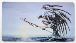 Phyrexian Angel Single Player Playmat 24" Seb McKinnon Kickstarter Ultra PRO - Image 2
