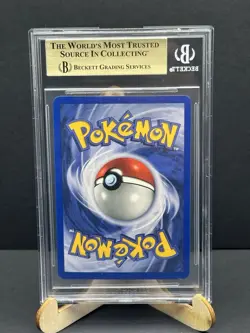 Pokemon 1st Edition Rocket's Moltres #12/132 Gym Heroes Holo SWIRL BGS 9.5 💎 - Image 2
