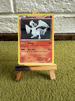 Pokemon TCG Reshiram BW004 Black Star Promo Holo Excellent Condition - Image 1
