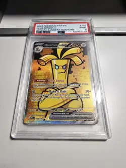 Pokemon Gholdengo ex 252 Paradox Rift Special Illustration Rare PSA 9 MINT - Image 1