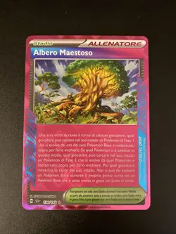Pokemon albero maestoso 136/142 corona astrale scr it ita ultra rara near mint - Image 1