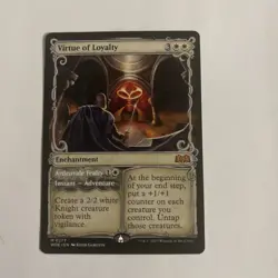 Virtue of Loyalty Ardenvale Fealty - WOE #277 | NORMAL | LP | MTG | SHOWCASE - Image 1