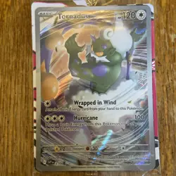 Pokemon TCG White Flare Tornadus SVP EN 210 Black Star ETB Promo SEALED English - Image 1
