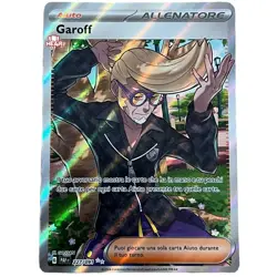 pokemon destino di paldea ita near mint nm ultra rara allenatore 227/091 garof - Image 1