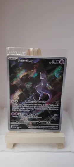 *SEALED* Pokemon TCG Mewtwo 052 Scarlet & Violet 151 English Black Star Promo - Image 2