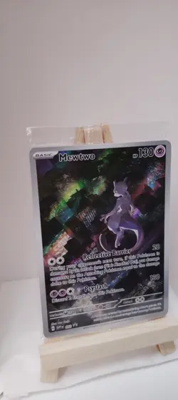 *SEALED* Pokemon TCG Mewtwo 052 Scarlet & Violet 151 English Black Star Promo - Image 3